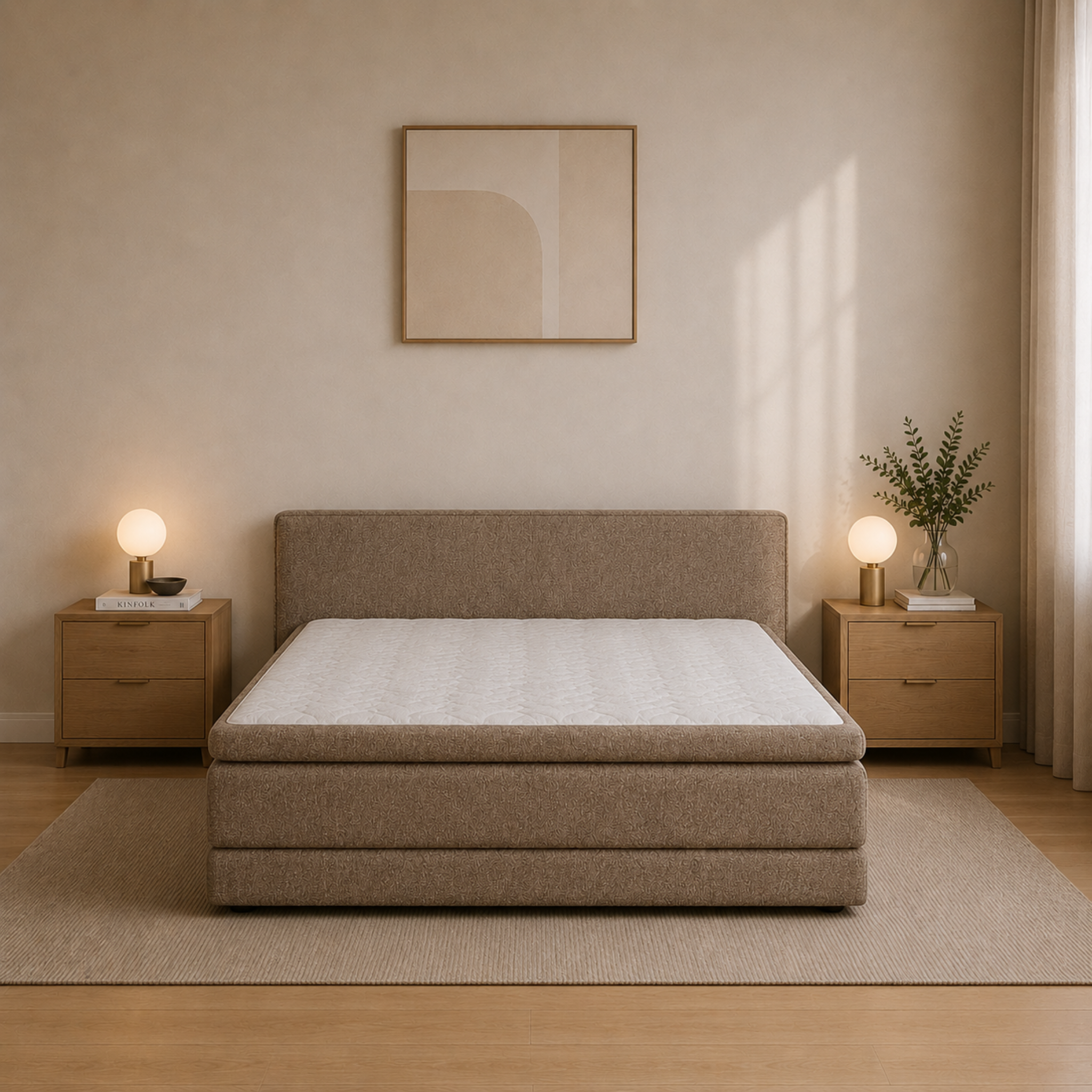 Chic Continental Bed