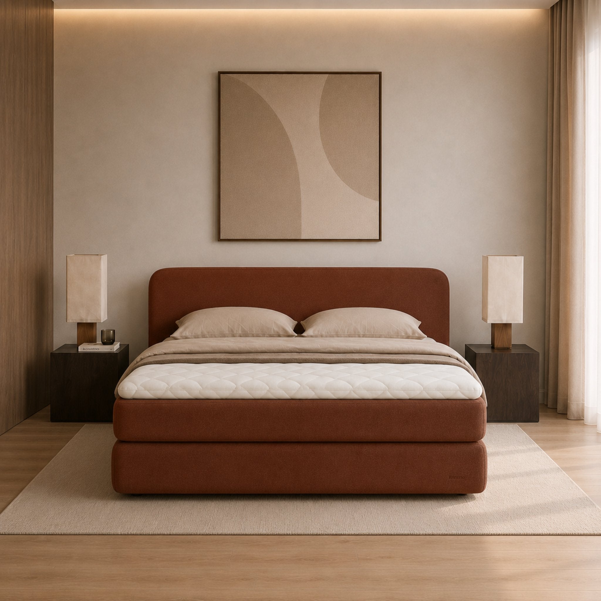 Bold Continental Bed