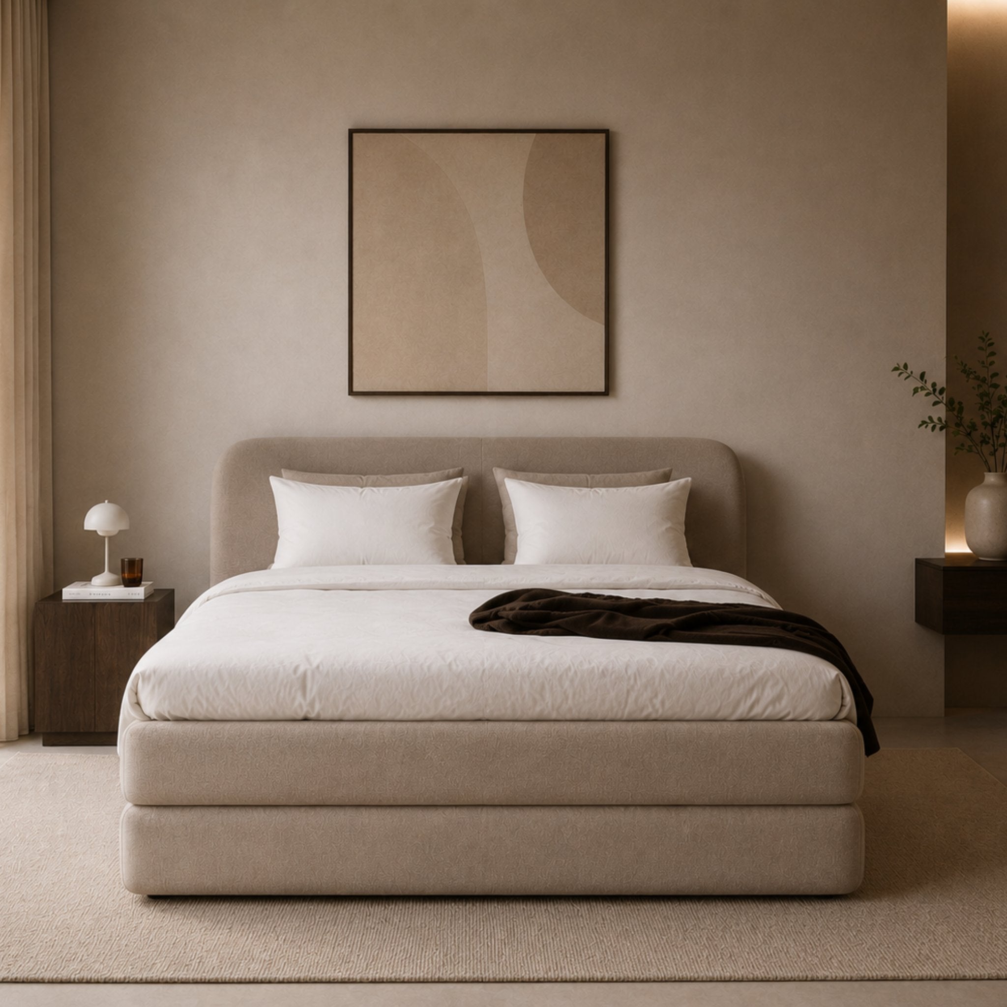 Bold Continental Bed