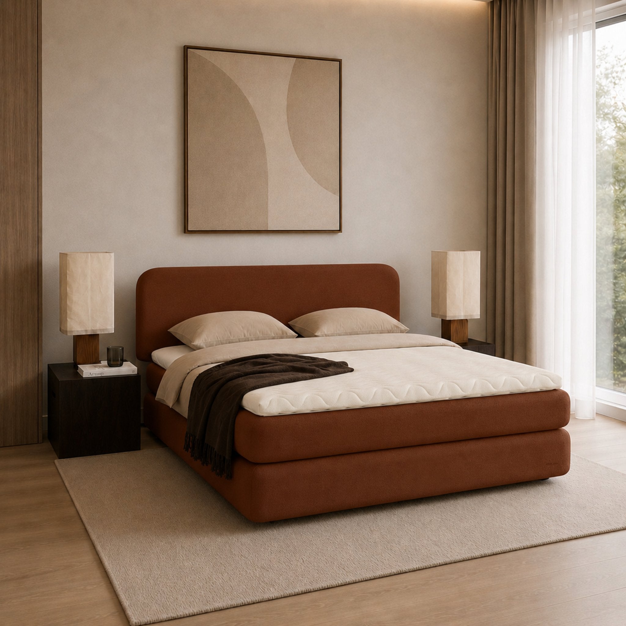 Bold Continental Bed