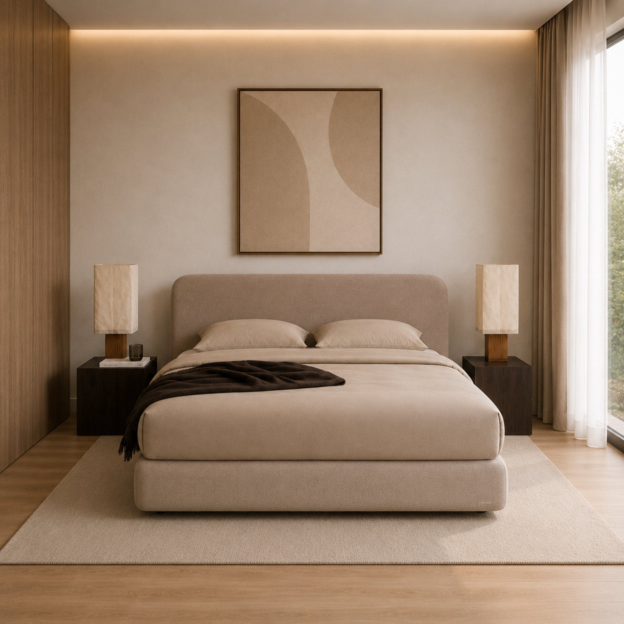 Bold Continental Bed