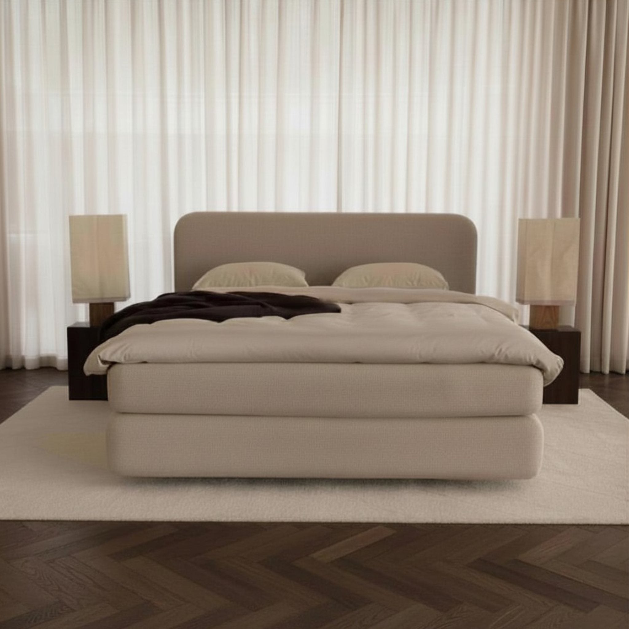 Bold Continental Bed