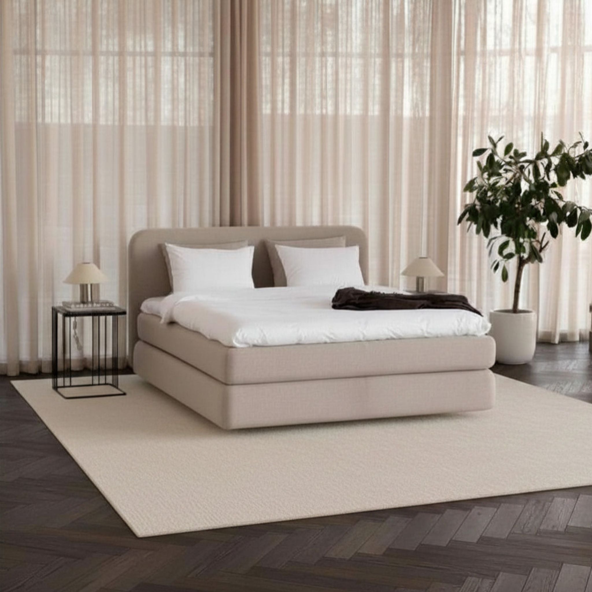 Bold Continental Bed