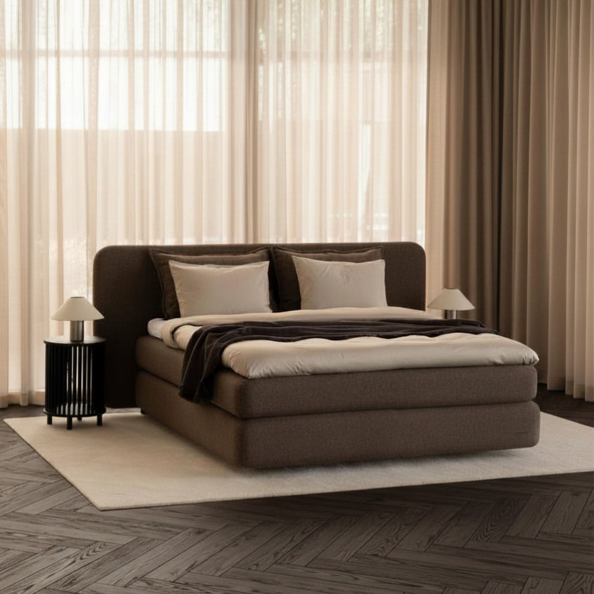 Bold Continental Bed