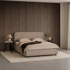 City Storage Bed. Plain Headboard