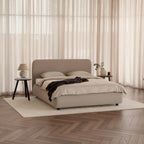City Storage Bed. Plain Headboard