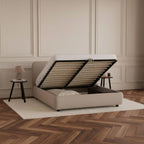 City Storage Bed. Plain Headboard