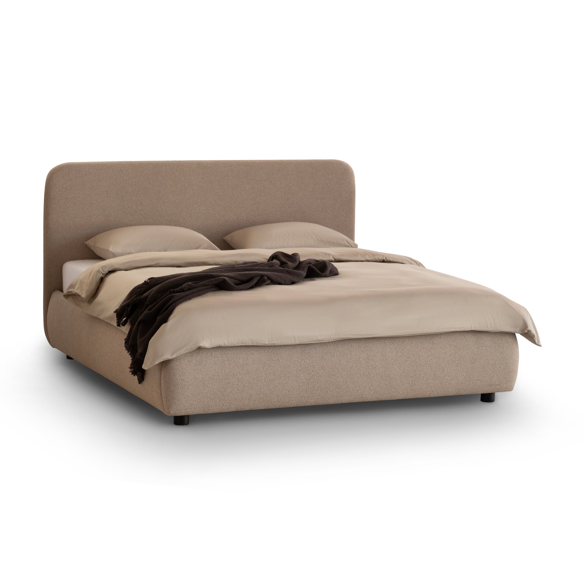 City Frame Bed. Plain Headboard