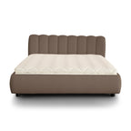 City Frame Bed. Stripe Headboard