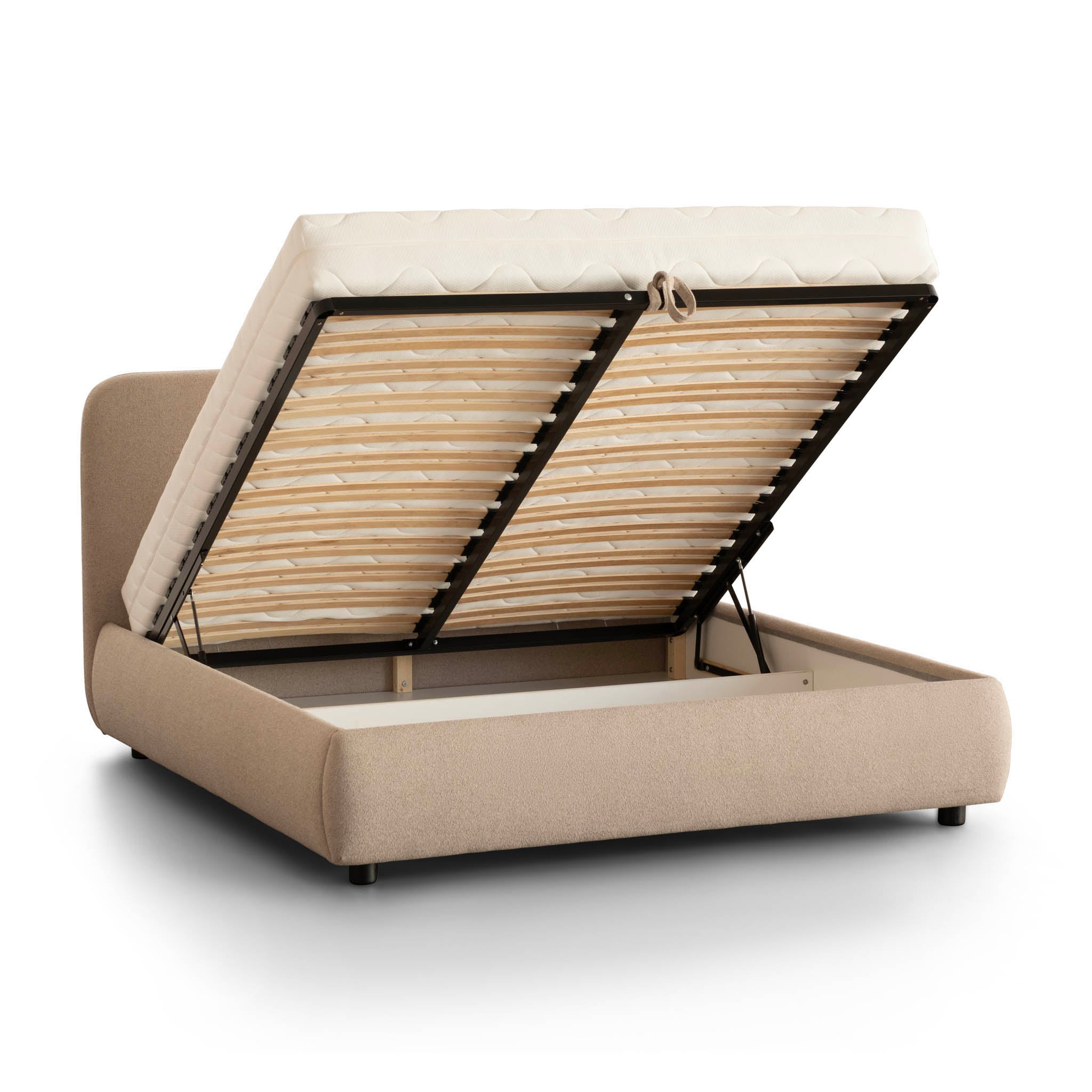City Storage Bed. Plain Headboard