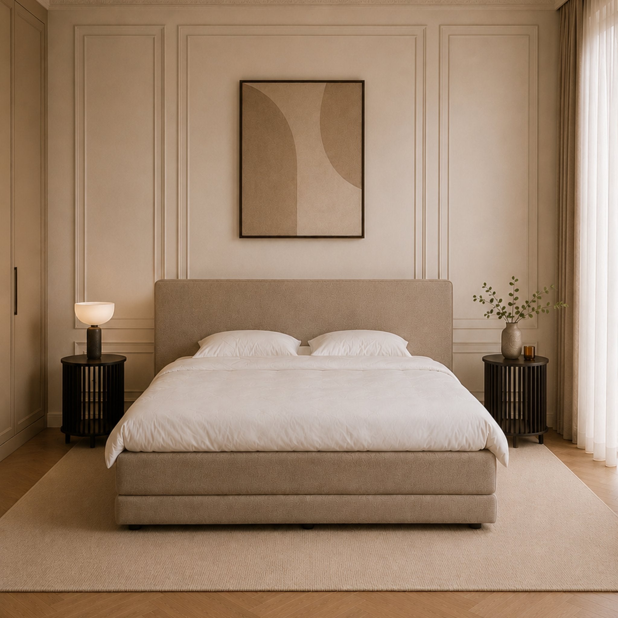 Chic Continental Bed