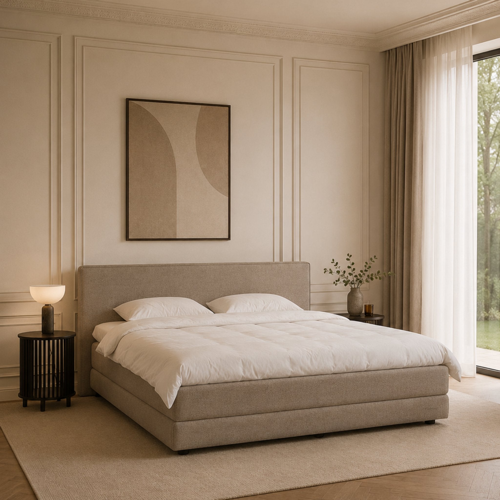 Chic Continental Bed