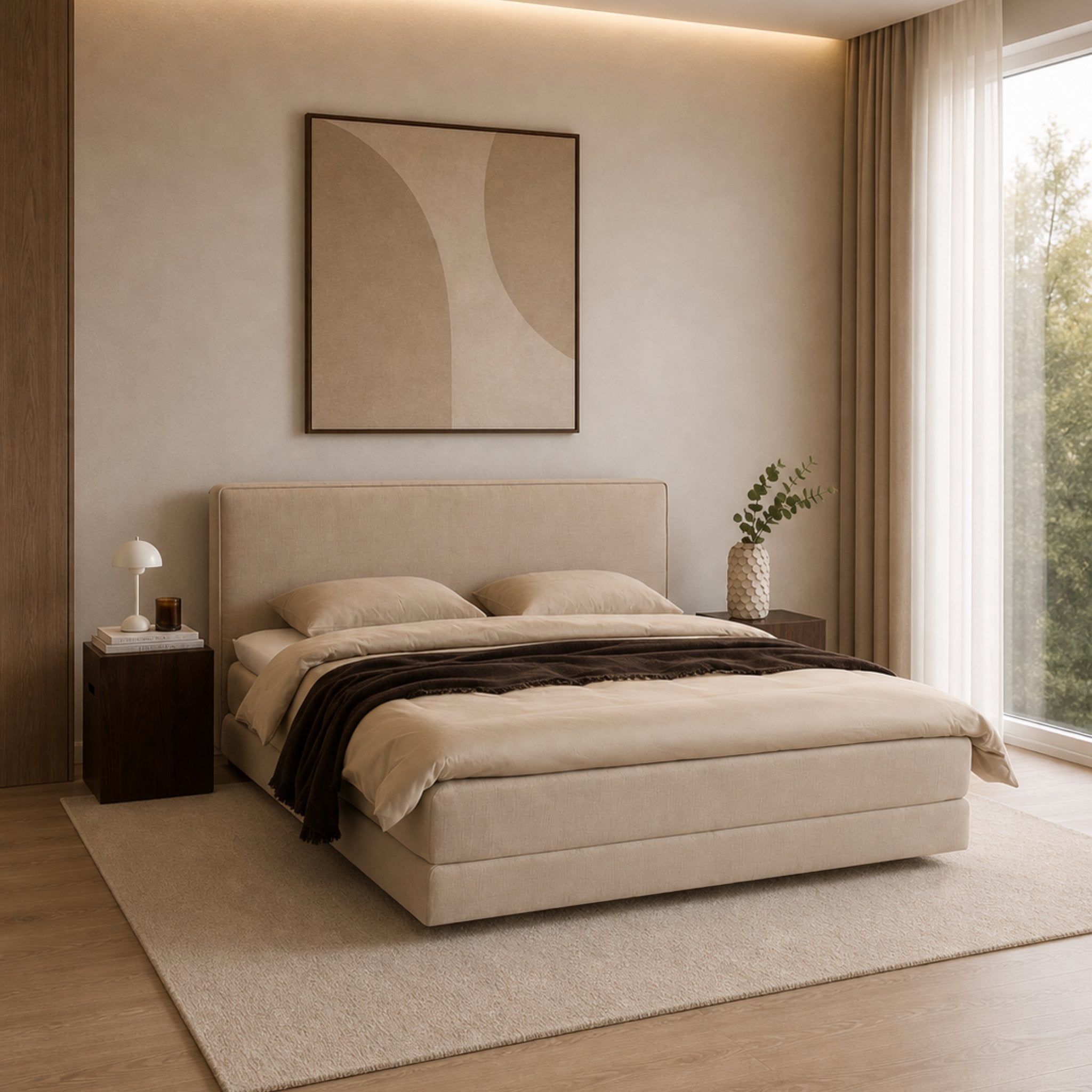 Chic Continental Bed
