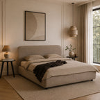 City Frame Bed. Plain Headboard