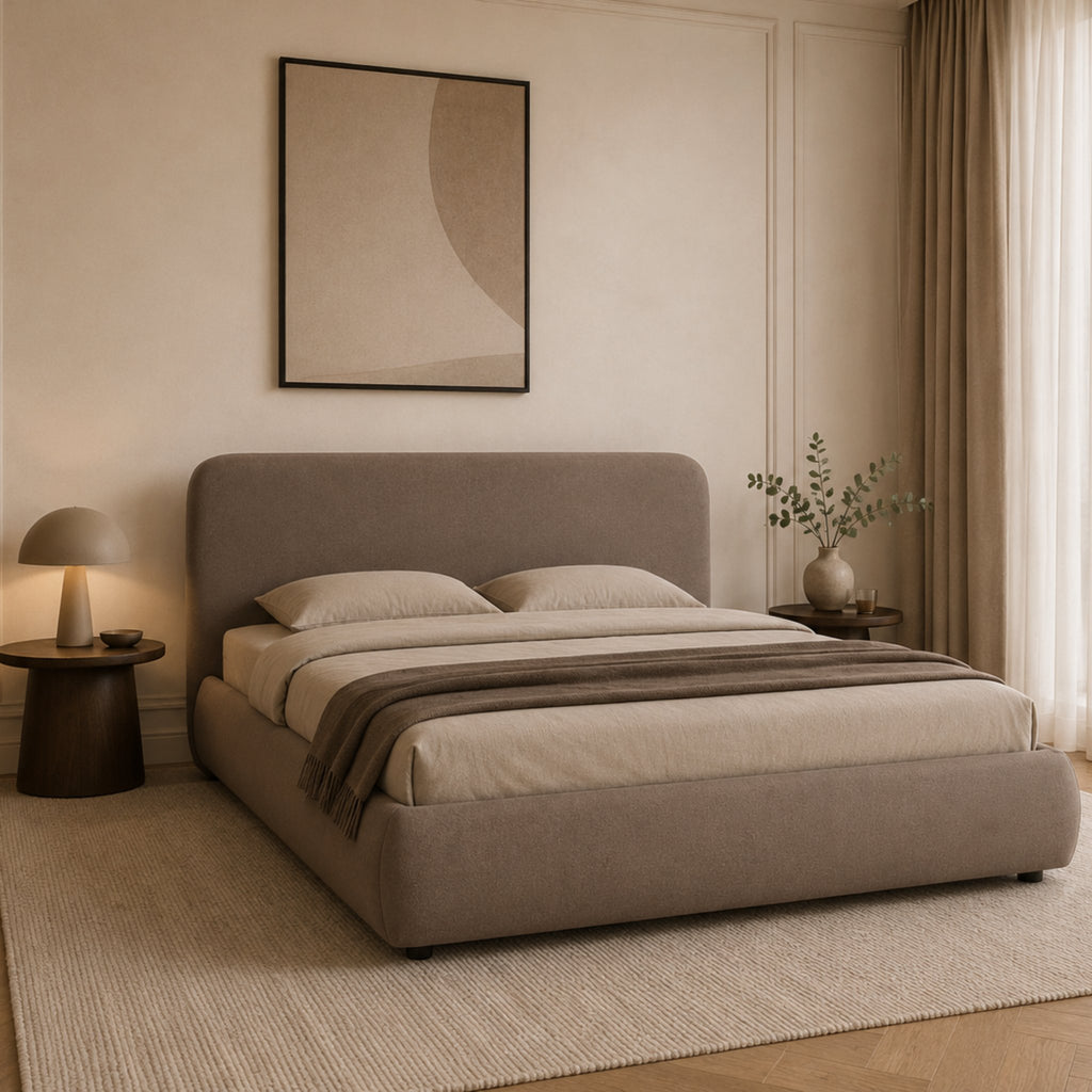 City Frame Bed. Plain Headboard